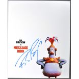 AARDMAN ANIMATIONS - EARLY MAN (2018) - ROB BRYDON SIGNED PHOTO