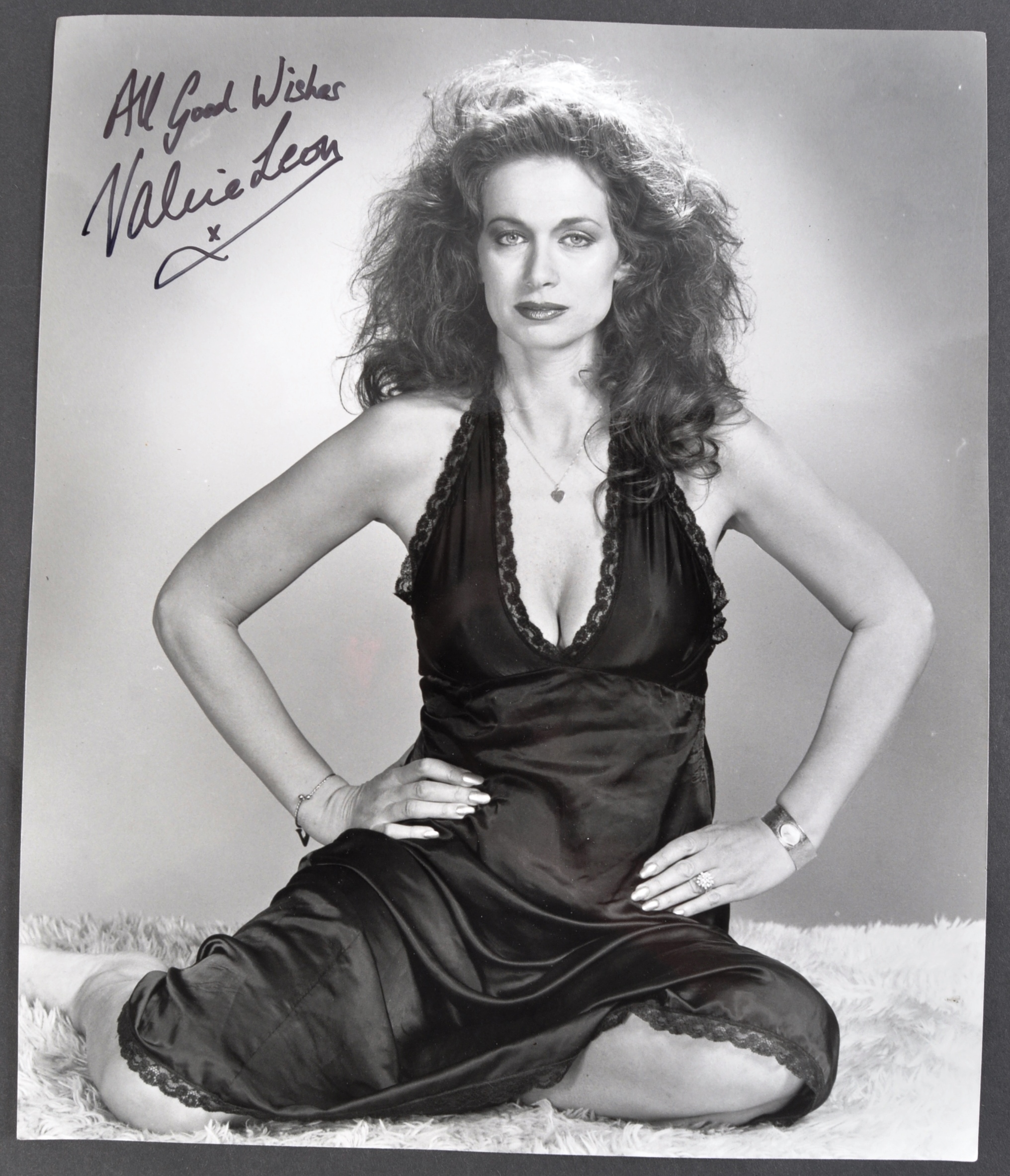 COLLECTION OF VALERIE LEON - SIGNED PHOTOGRAPHS - Image 4 of 7