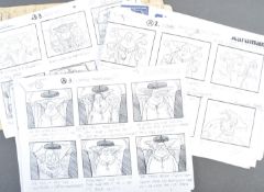 AARDMAN ANIMATIONS - ANGRY KID (1999) - PRODUCTION STORYBOARDS