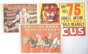 CIRCUS POSTERS - COLLECTION OF THREE REPRODUCTION POSTERS