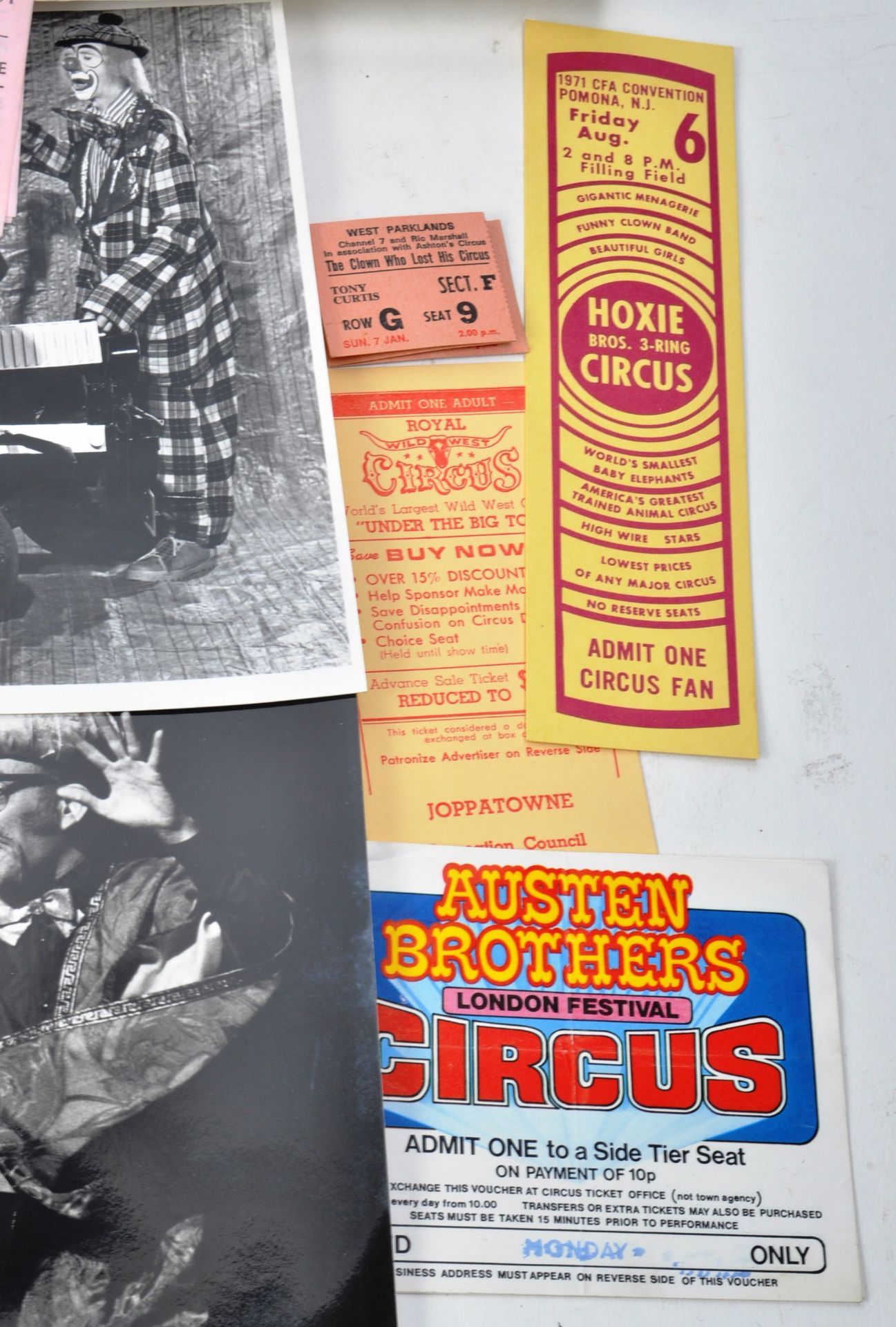 CIRCUS MEMORABILIA - ASSORTED EPHEMERA & MEMORABILIA - Bild 11 aus 12