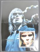 IAN BROWN - STONE ROSES - AUTOGRAPH 16X12" DISPLAY