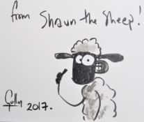 AARDMAN ANIMATIONS - SHAUN THE SHEEP - ORIGINAL ARTWORK