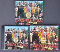 THE BEATLES - SIR PETER BLAKE - SIGNED ALBUM & AUTOGRAPHED CARD