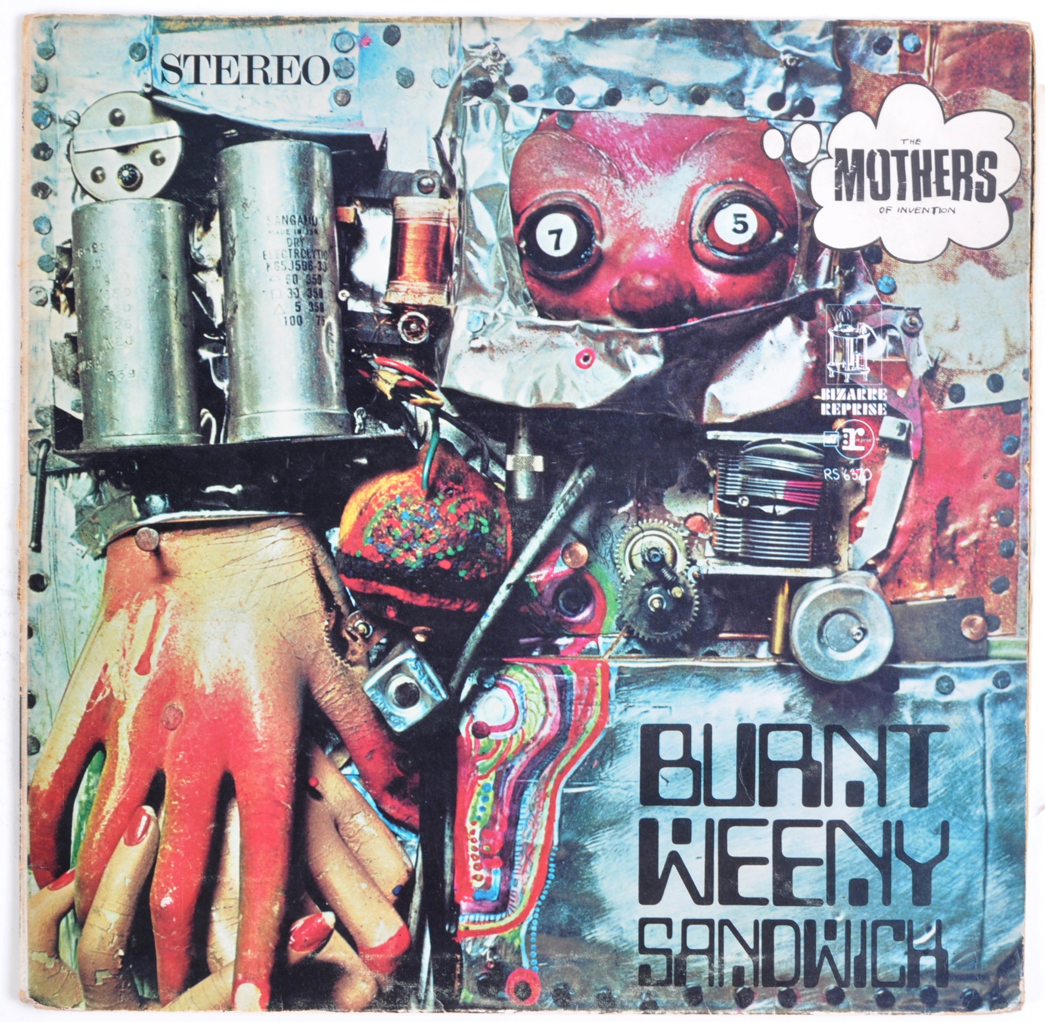 THE MOTHERS OF INVENTION - BURNT WEENY SANDWICH 1ST PRESS