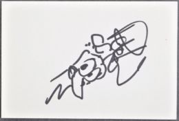 AARDMAN ANIMATIONS - PETER LORD - AUTOGRAPHED CHIKEN RUN SKETCH