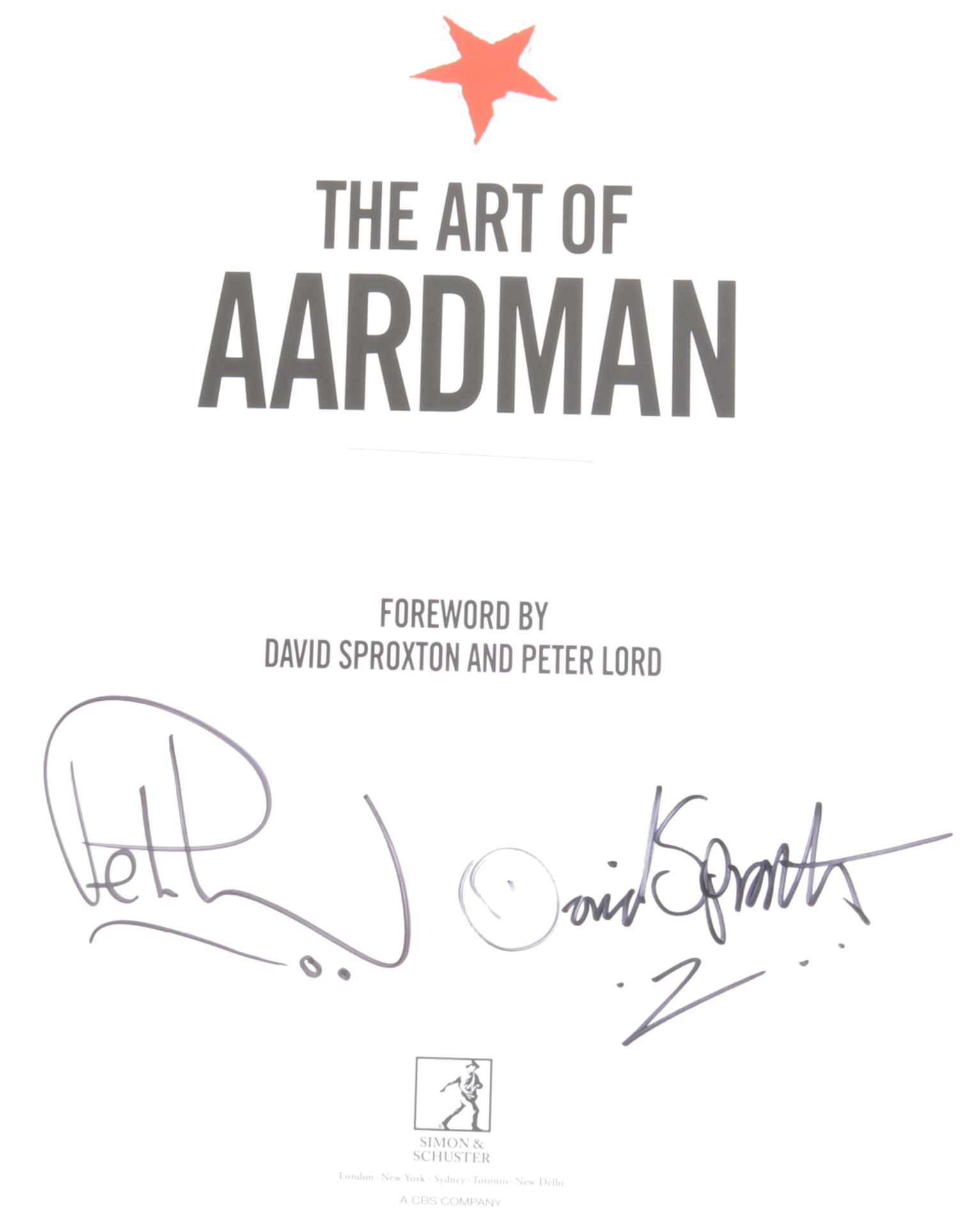 AARDMAN ANIMATIONS - THE ART OF AARDMAN SIGNED BOOK - Bild 2 aus 5