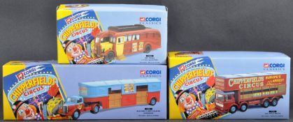 COLLECTION OF CORGI CLASSICS CHIPPERFIELDS CIRCUS DIECAST MODELS