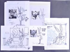 FRIZ FRELENG - BUGS BUNNY - ORIGINAL CONCEPT ARTWORK DESIGNS