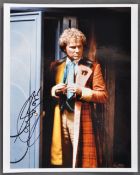 DOCTOR WHO - COLIN BAKER - SIGNED 8X10" COLOUR PHOTO