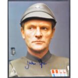 STAR WARS - JULIAN GLOVER (GENERAL VEERS) SIGNED CELEBRATION PHOTO