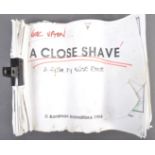AARDMAN ANIMATIONS - A CLOSE SHAVE - ORIGINAL FULL MOVIE STORYBOARDS