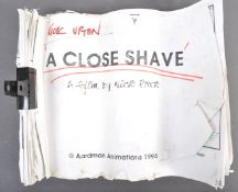 AARDMAN ANIMATIONS - A CLOSE SHAVE - ORIGINAL FULL MOVIE STORYBOARDS