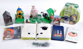 LARGE COLLECTION OF ASSORTED SHAUN THE SHEEP MEMORABILIA