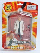 DOCTOR WHO - RICHARD WILSON - AUTOGRAPHED ACTION FIGURE