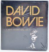 DAVID BOWIE FIVE YEARS 1969-1973 BRAND NEW AND SEALED CD BOX SET