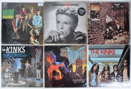 MIXED GROUP OF SIX VINYL LP ROCK AND POP ALBUMS