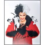 101 DALMATIONS - GLENN CLOSE - AUTOGRAPHED 8X10" PHOTOGRAPH