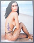 KATY PERRY - AMERICAN SINGER / SONGWRITER - BECKETT SIGNED 11X14"