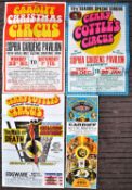 GERRY COTTLE'S CIRCUS - COLLECTION OF VINTAGE POSTERS