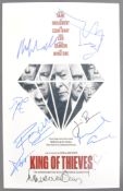 KING OF THIEVES (2018) - RARE CAST AUTOGRAPHED 18X12" POSTER