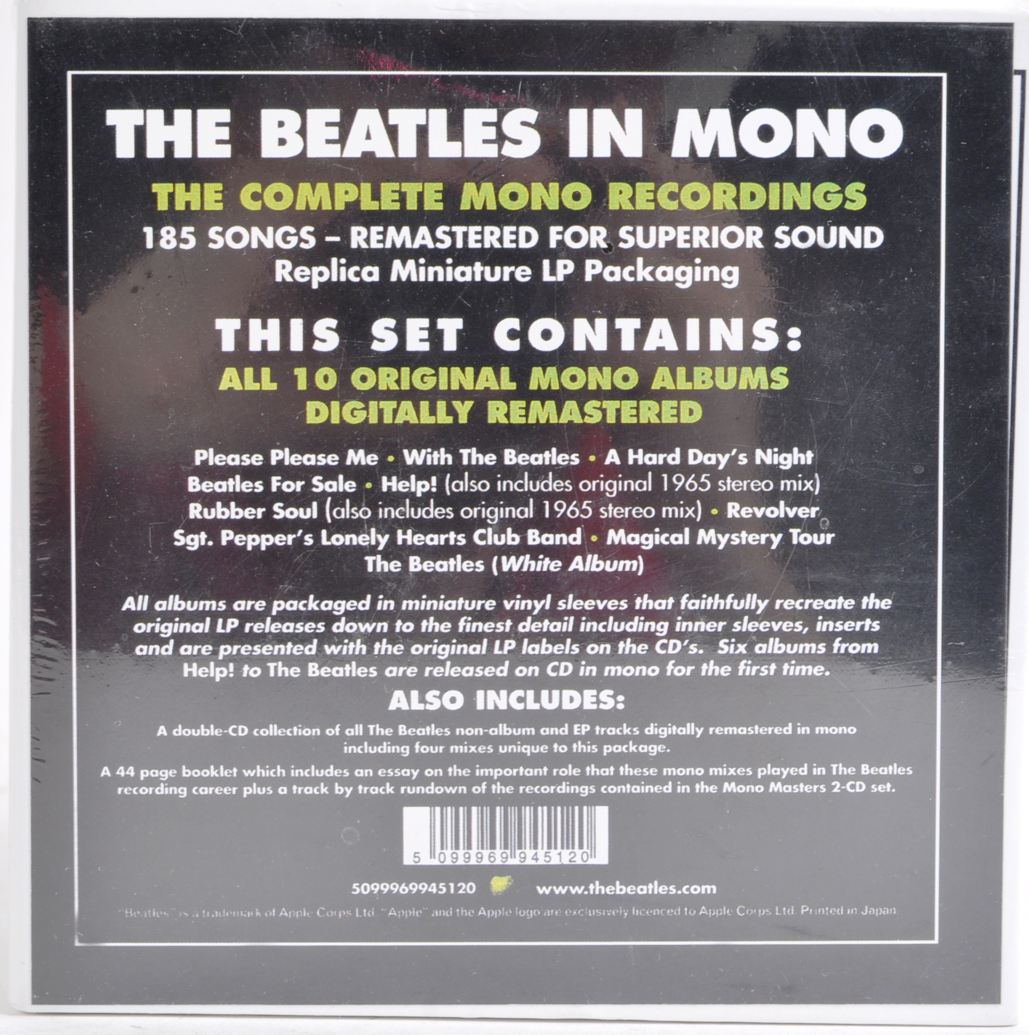 THE BEATLES IN MONO CD BOX SET BRAND NEW AND SEALED - Image 2 of 3