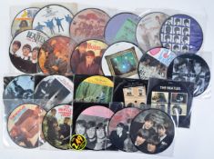 THE BEATLES ANNIVERSARY PICTURE DISC - COLLECTION OF 22 SINGLES