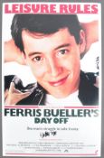 FERRIS BUELLER'S DAY OFF - MATTHEW BRODERICK SIGNED POSTER