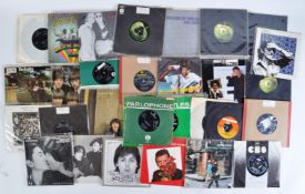 THE BEATLES AND RELATED - GROUP OF 38 VINYL SINGLES