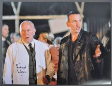 DOCTOR WHO - RICHARD WILSON - LARGE 16X12" SIGNED PHOTOGRAPH