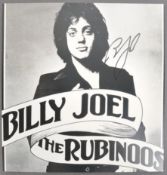BILLY JOEL - AMERICAN SINGER / SONGWRITER - SIGNED ALBUM COVER PHOTO