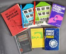 MAGIC TRICKS, ILLUSIONS & MAGICIANS - COLLECTION OF VINTAGE BOOKS