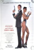 JAMES BOND 007 - A VIEW TO A KILL (1985) - US ONE SHEET POSTER