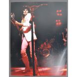 RONNIE WOOD - THE ROLLING STONES - AUTOGRAPHED 11X14" PHOTO