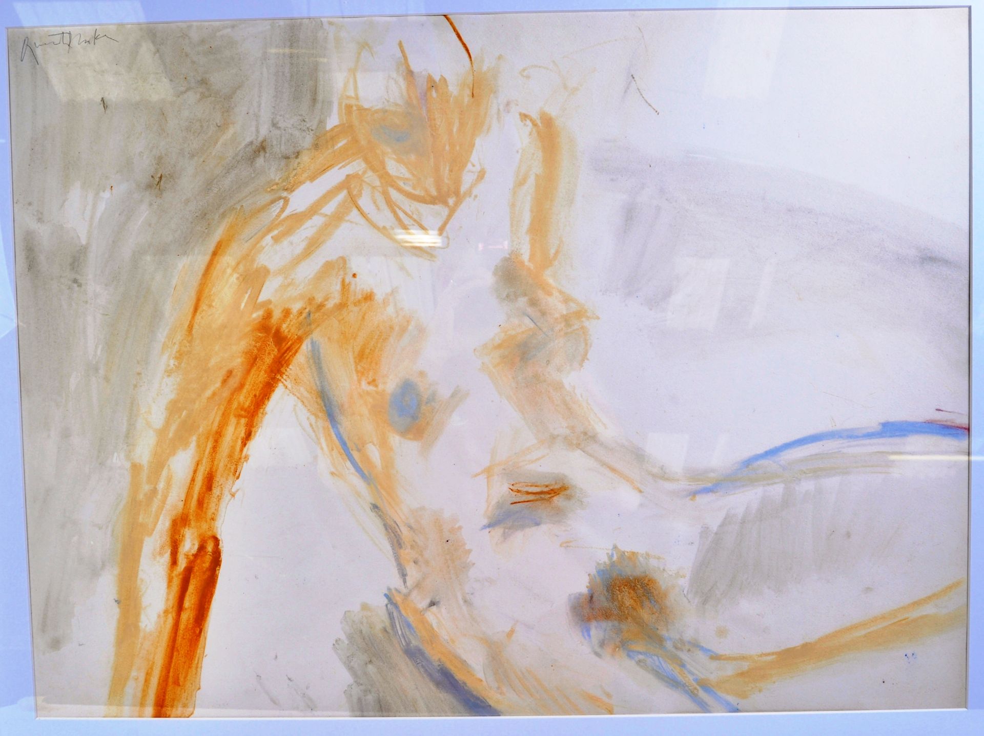 SIR QUENTIN BLAKE - NUDE - ORIGINAL WATERCOLOUR PAINTING STUDY - Image 3 of 9