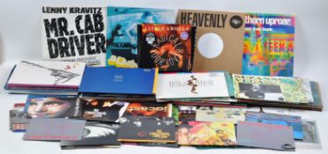 MIXED COLLECTION OF 80+ 7" AND 12" VINYL SINGLES / EP'S