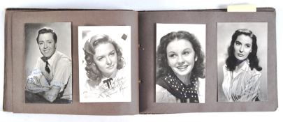 AUTOGRAPHS - ALBUM OF 1950S HOLLYWOOD STAR AUTOGRAPHS & PHOTOS