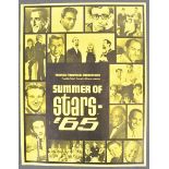 RARE ' SUMMER OF STARS 1965 ' CONCERT PROGRAMME