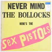 NEVER MIND THE BOLLOCKS HERE'S THE SIX PISTOLES 1977 VIRGIN LABEL