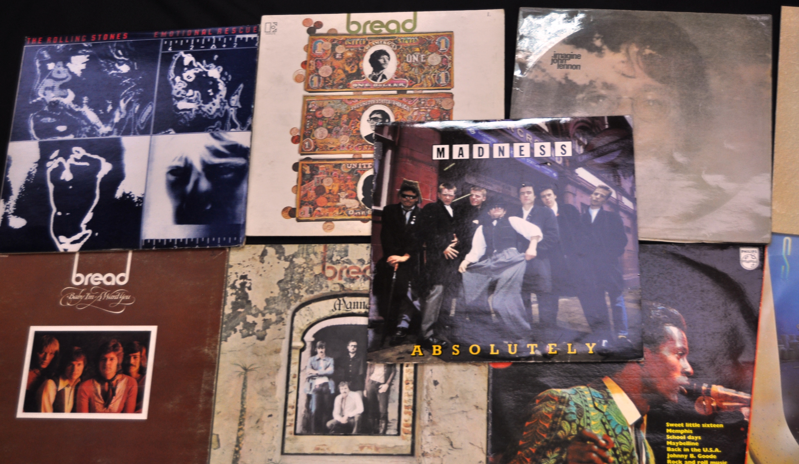 ROCK / NEW WAVE / PUNK / MOTOWN - GROUP OF RECORD ALBUMS - Image 3 of 6