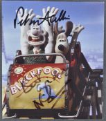 AARDMAN ANIMATIONS - WALLACE & GROMIT - DUAL SIGNED PHOTOGRAPH