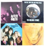 THE ROLLING STONES GROUP OF FOUR VINYL RECORD ALBUMS