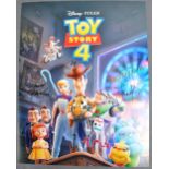 TOY STORY 4 - 2019 - DUAL AUTOGRAPHED 11X14" COLOUR POSTER PHOTO