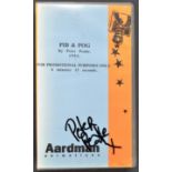 AARDMAN ANIMATIONS - PIB & POG (1994) - SIGNED PROMOTIONAL VHS