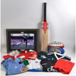 COLLECTION OF ASSORTED SIGNED SPORTING MEMORABILIA