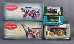 COLLECTION OF STEAM RELATATED FAIRGROUND DIECAST MODELS