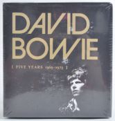 DAVID BOWIE FIVE YEARS 1969-1973 BRAND NEW AND SEALED CD BOX SET