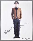 JAMES BOND - BEN WISHAW (Q) - SIGNED 8X10" COLOUR PHOTOGRAPH