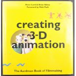 AARDMAN ANIMATIONS - ' CREATING 3D ANIMATION ' DUAL SIGNED BOOK