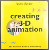 AARDMAN ANIMATIONS - ' CREATING 3D ANIMATION ' DUAL SIGNED BOOK